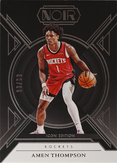 Amen Thompson trading card