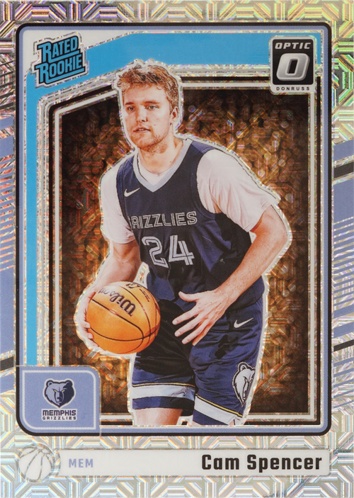 Cam Spencer trading card