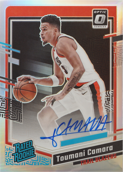 Toumani Camara trading card