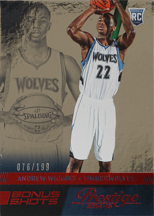 Andrew Wiggins trading card