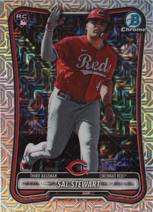 Sal Stewart trading card