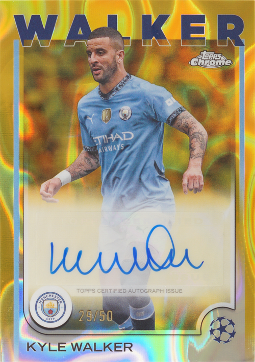 Kyle Walker trading card