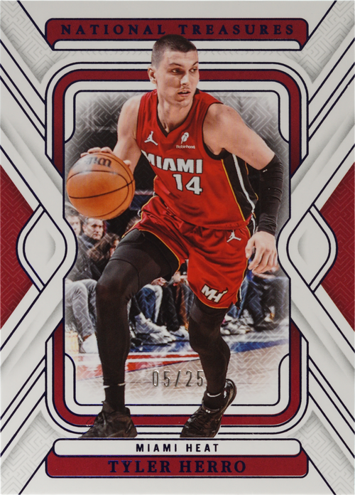 Tyler Herro trading card