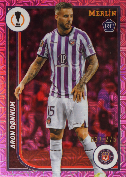 Aron Dønnum trading card