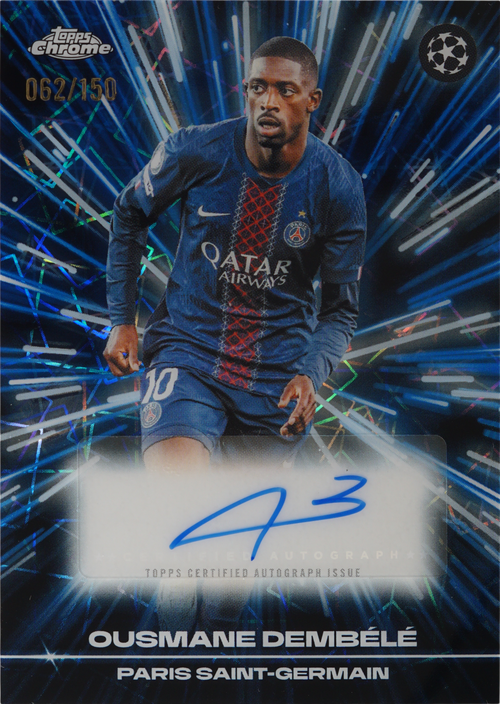 Ousmane Dembélé trading card