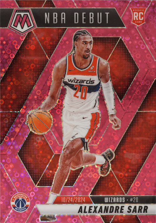 Alexandre Sarr trading card