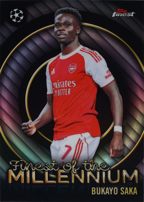 Bukayo Saka trading card