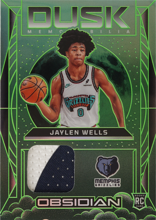 Jaylen Wells trading card