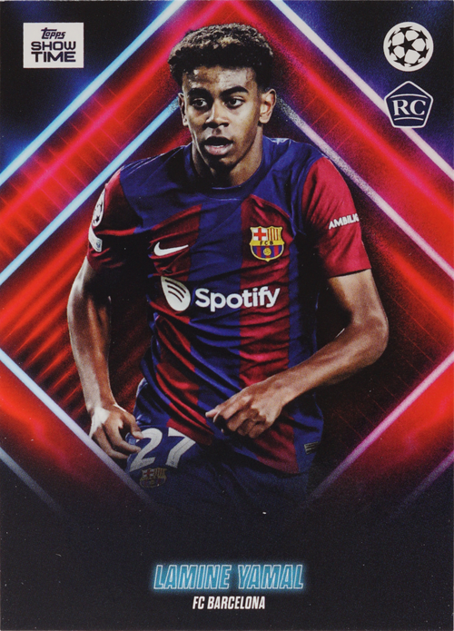 Lamine Yamal trading card