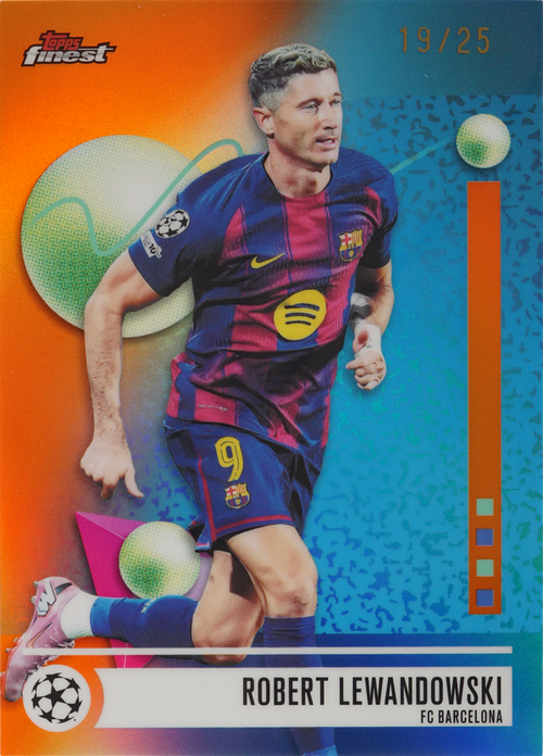 Robert Lewandowski trading card