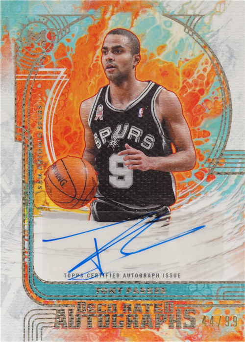 Tony Parker trading card