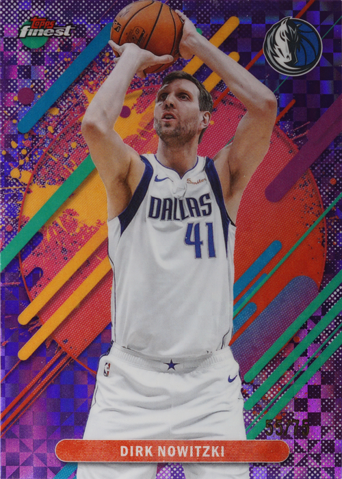 Dirk Nowitzki trading card