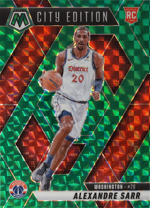 Alexandre Sarr trading card
