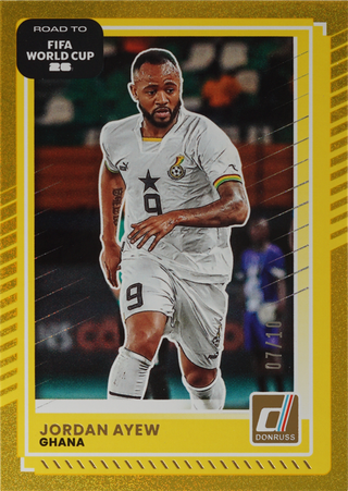 Jordan Ayew trading card