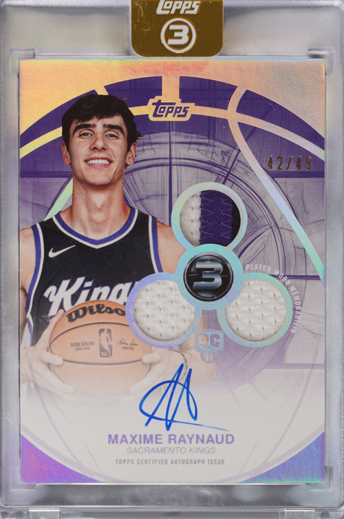 Maxime Raynaud trading card