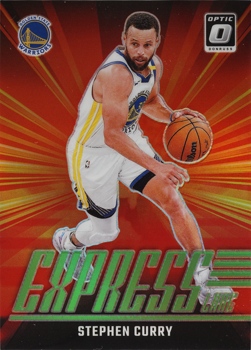 Stephen Curry trading card