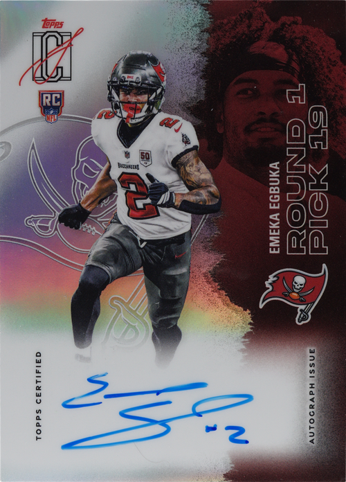 Emeka Egbuka trading card
