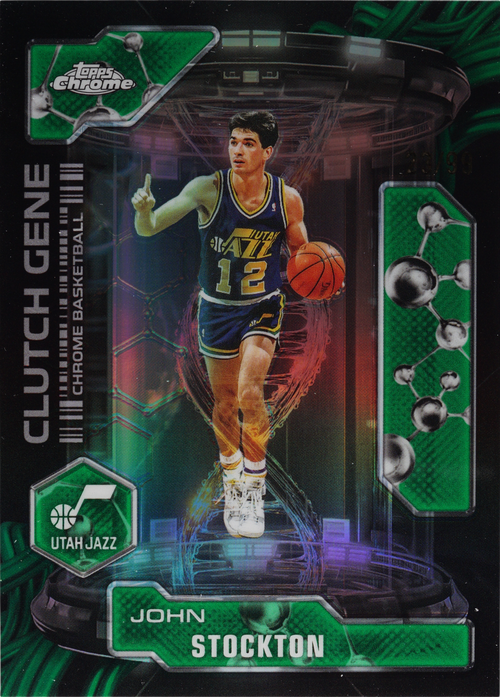 John Stockton trading card