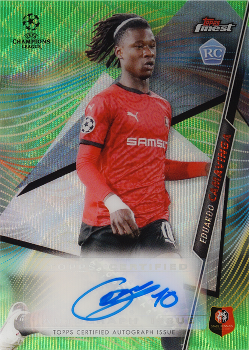 Eduardo Camavinga trading card