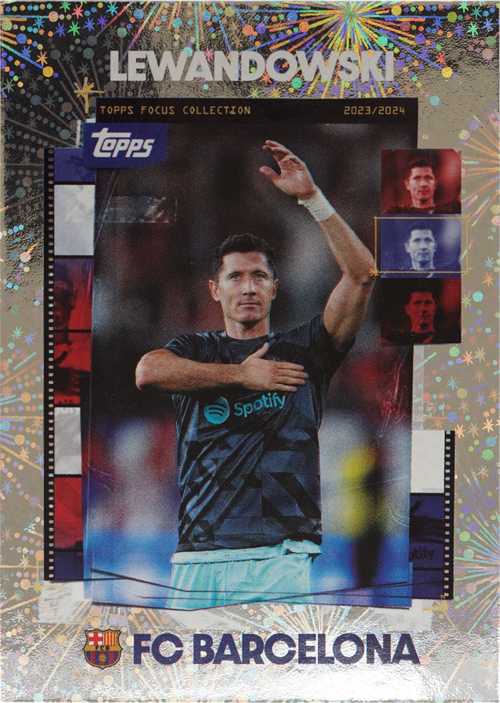 Robert Lewandowski trading card