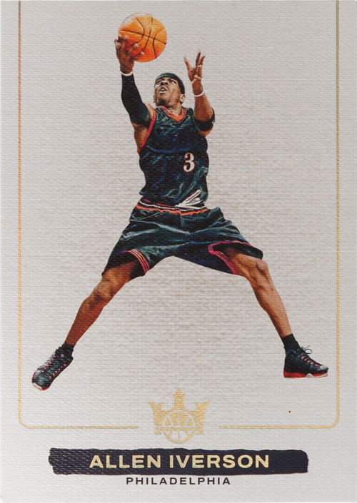 Allen Iverson trading card