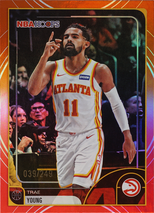 Trae Young trading card