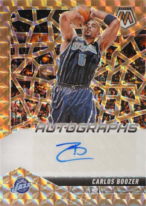 Carlos Boozer trading card