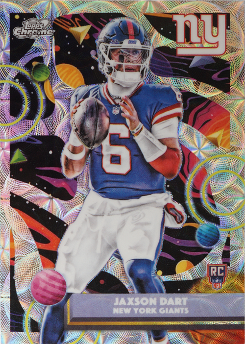 Jaxson Dart trading card