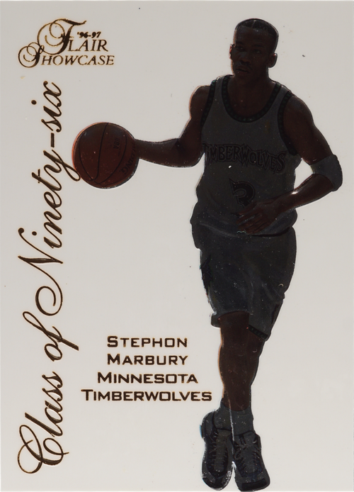 Stephon Marbury trading card