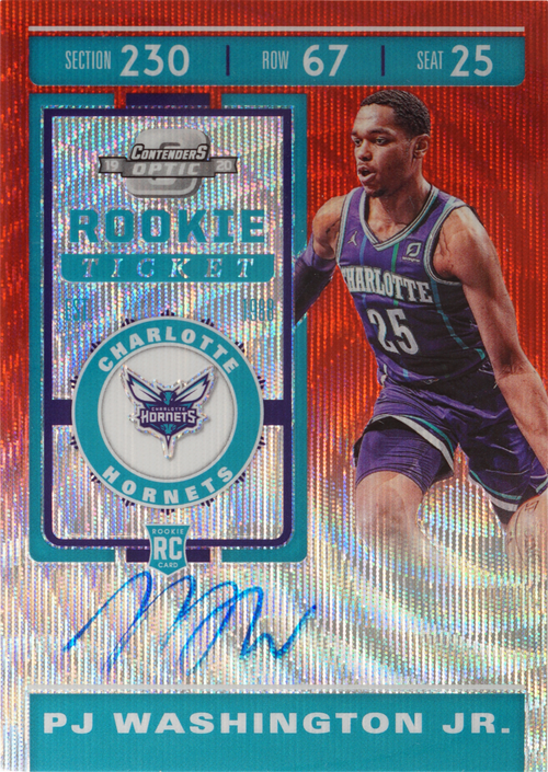 PJ Washington Jr. trading card