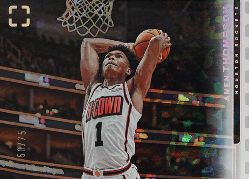 Amen Thompson trading card