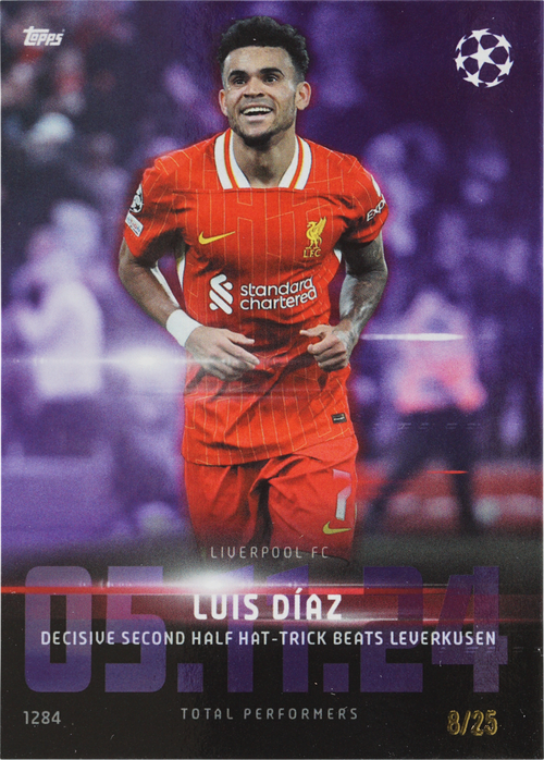 Luis Diaz trading card