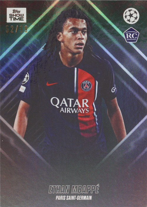 Ethan Mbappé trading card