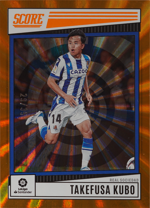 Takefusa Kubo trading card
