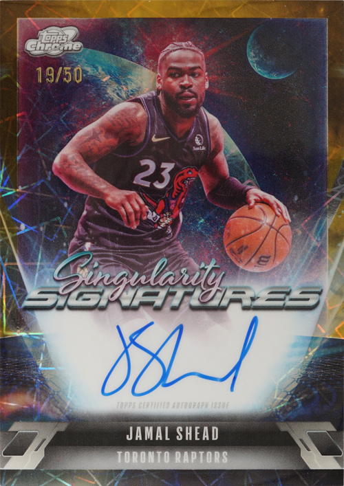 Jamal Shead trading card