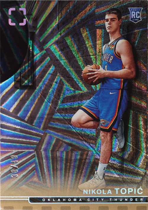 Nikola Topic trading card