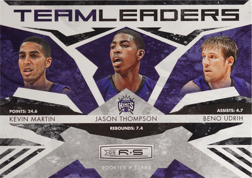 Kevin Martin/Jason Thompson/Beno Udrih... trading card