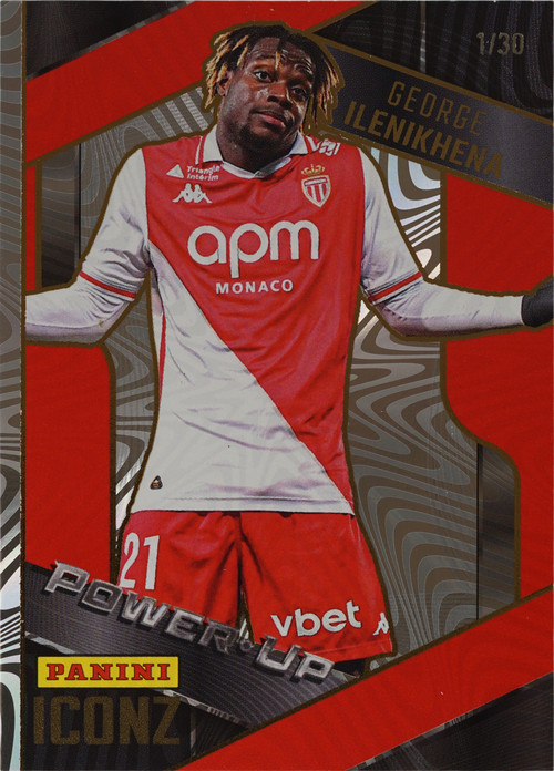 George Ilenikhena trading card