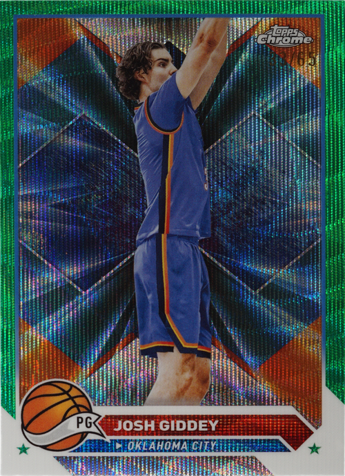 Josh Giddey trading card