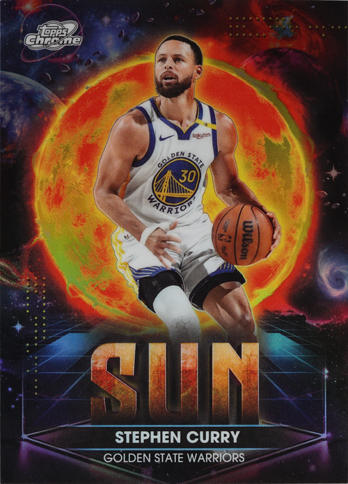 Stephen Curry trading card