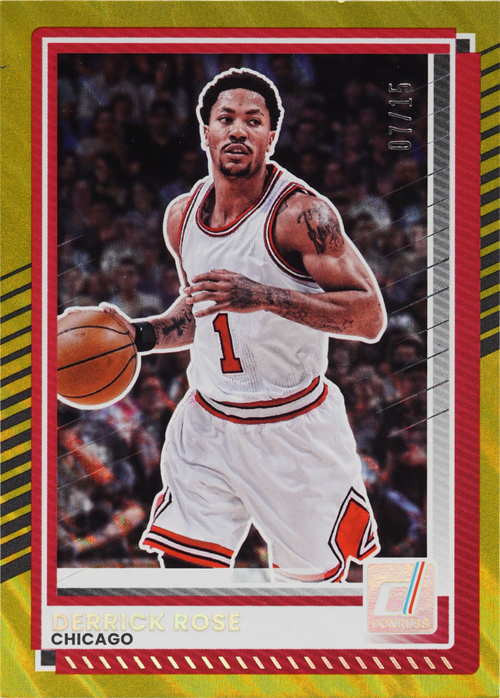 Derrick Rose trading card