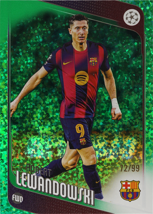 Robert Lewandowski trading card