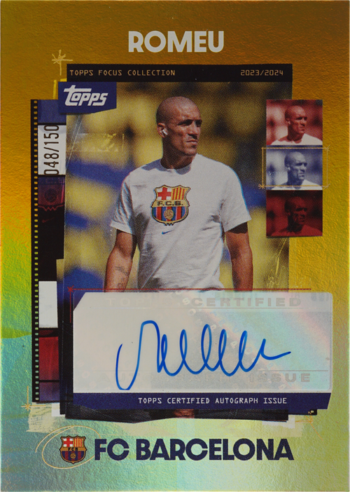 Romeu trading card