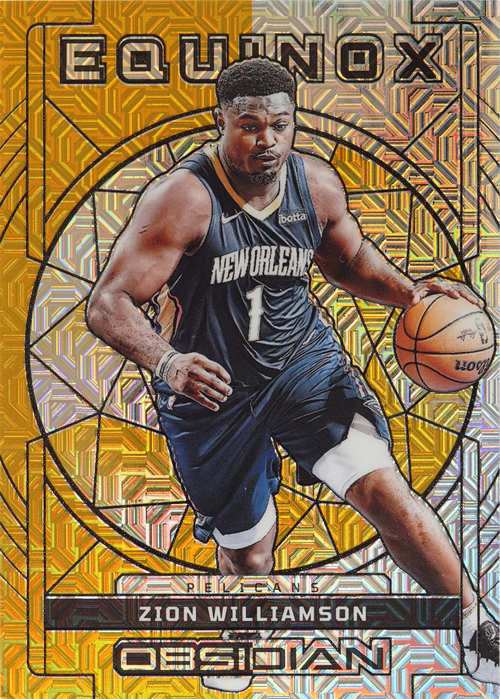 Zion Williamson trading card