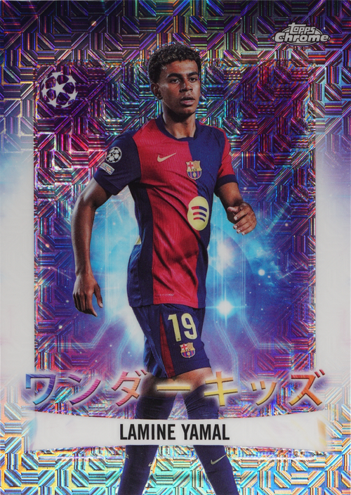 Lamine Yamal trading card