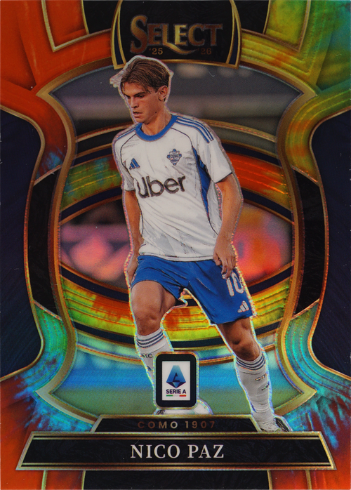 Nico Paz trading card