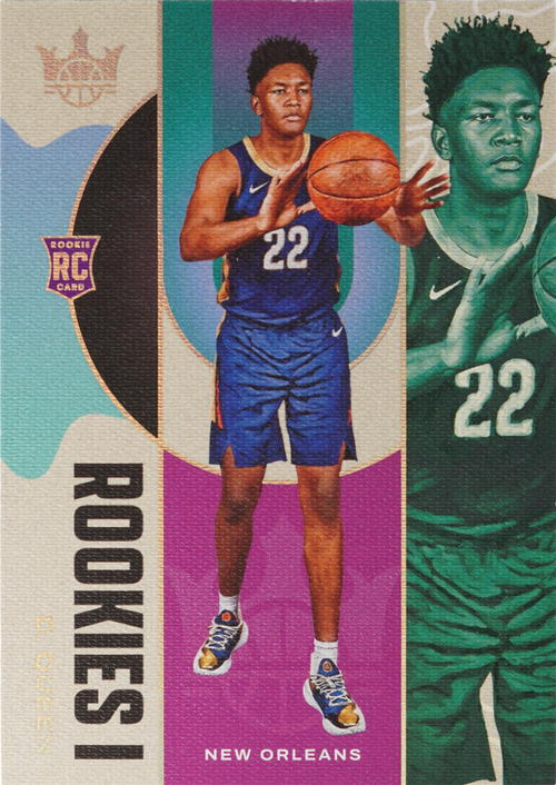 Derik Queen trading card