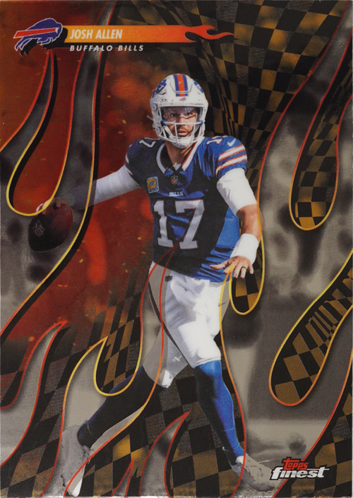 Josh Allen trading card
