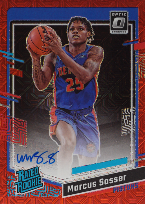 Marcus Sasser trading card