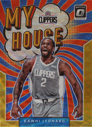 Kawhi Leonard trading card